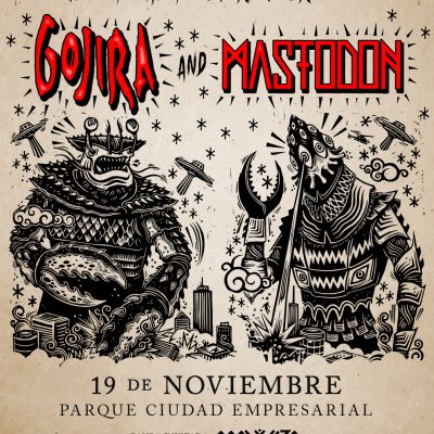 Gojira+MastodonChile-Afiche